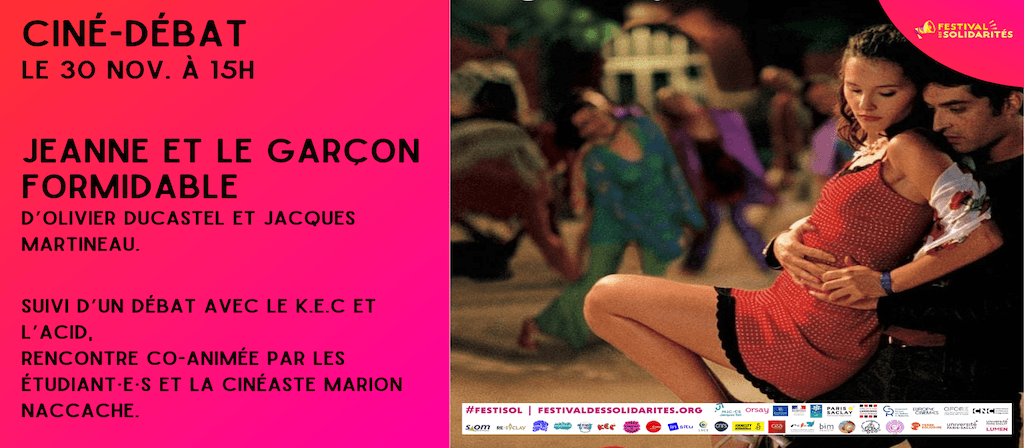 actualité 3011 Jeanne et le garçon formidable KEC