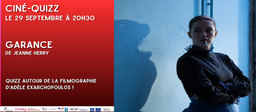 actualité 2909 Ciné quizz Garance