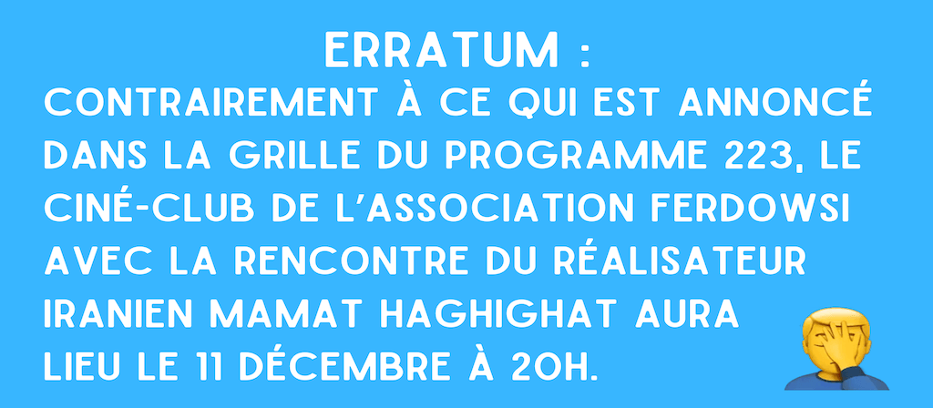 actualité 1112 Erratum Ferdowsi