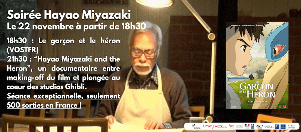 actualité Soirée Miyazaki